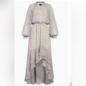 NWT 1 State Serene cheetah print high/low dress- Sz 3x